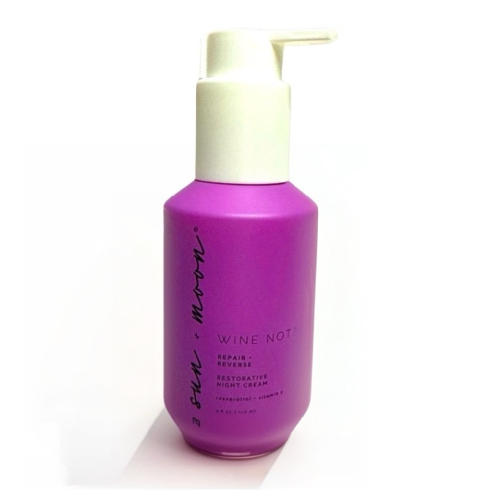Sun + Moon Wine Not? Repair & Reverse Restorative Night Cream NEW